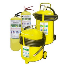 Огнетушитель порошковый специальный ОПС-75 (з) Д