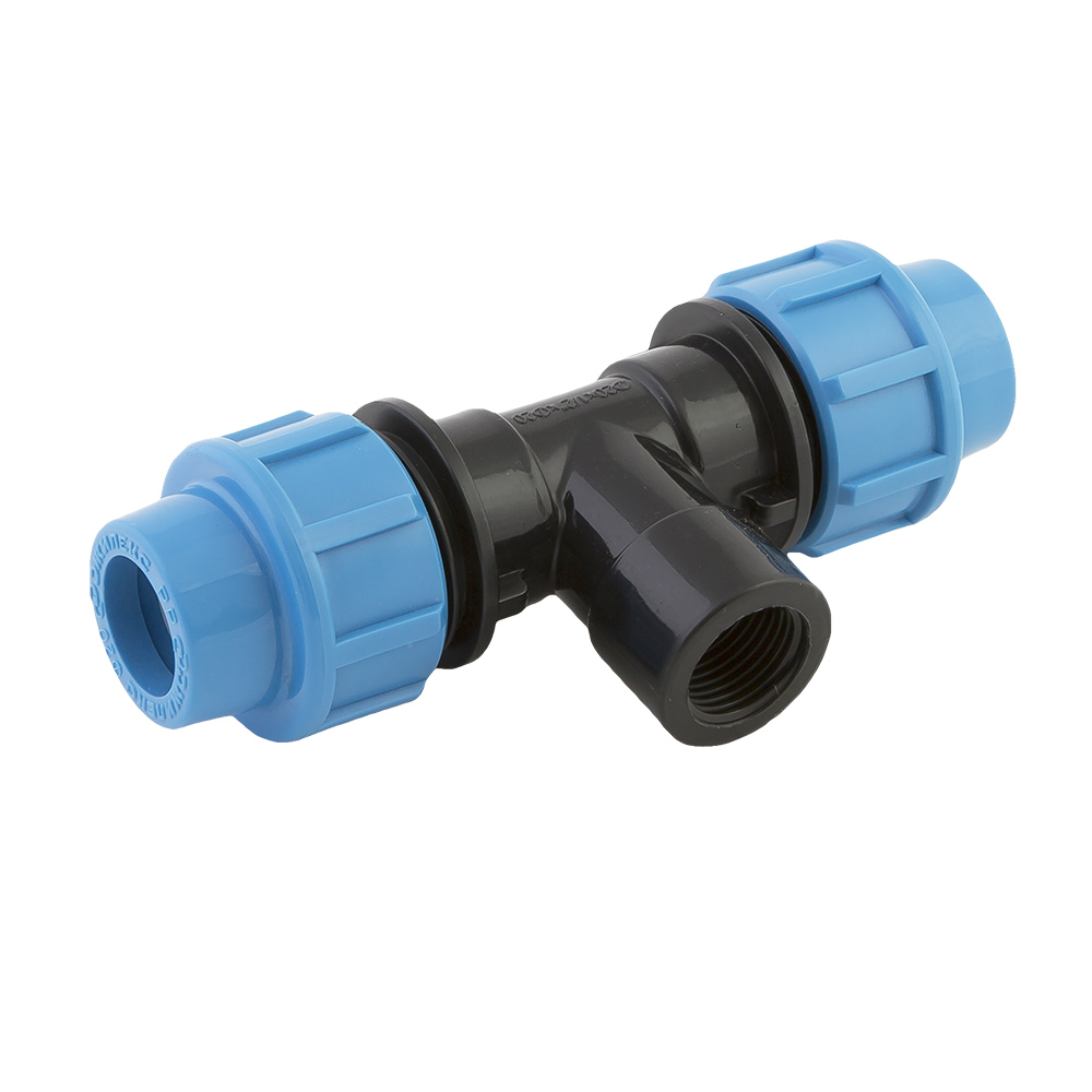 Тройник ПНД комбинированный 20 х 1/2" х 20 ВР ДЖИЛЕКС