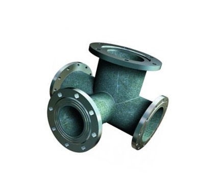 Подставка-тройник фланцевый ППТФ DN 100x100