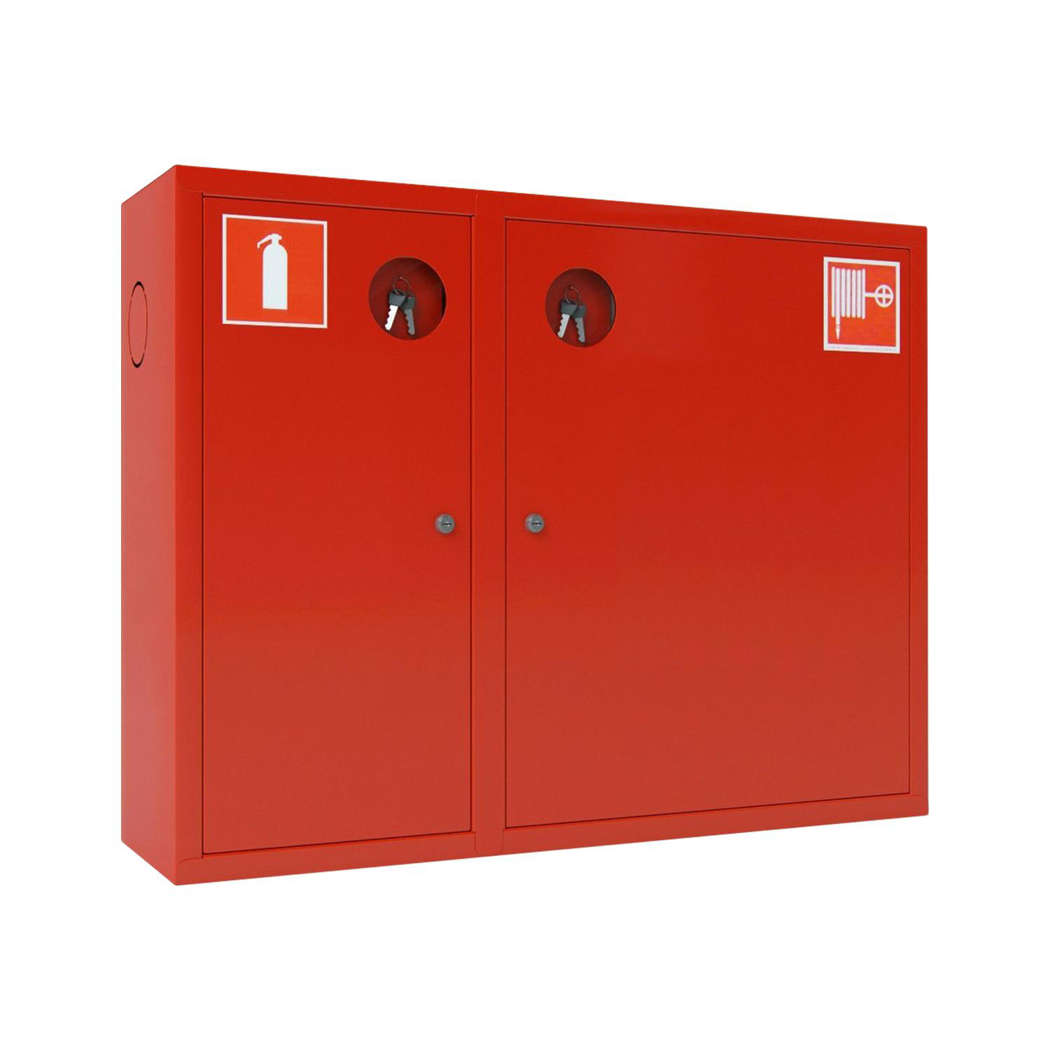 ШПК-315 НЗК Пожарный шкаф для пожарного крана 51/66мм навесной закрытый красный