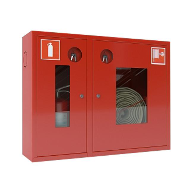 ШПК-315 НОК Пожарный шкаф для пожарного крана 51/66мм навесной открытый красный